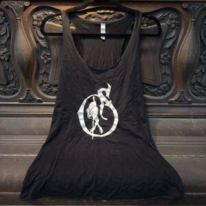 Sedusa S Black Graphic Tank Top circa 2019 LAST ONE